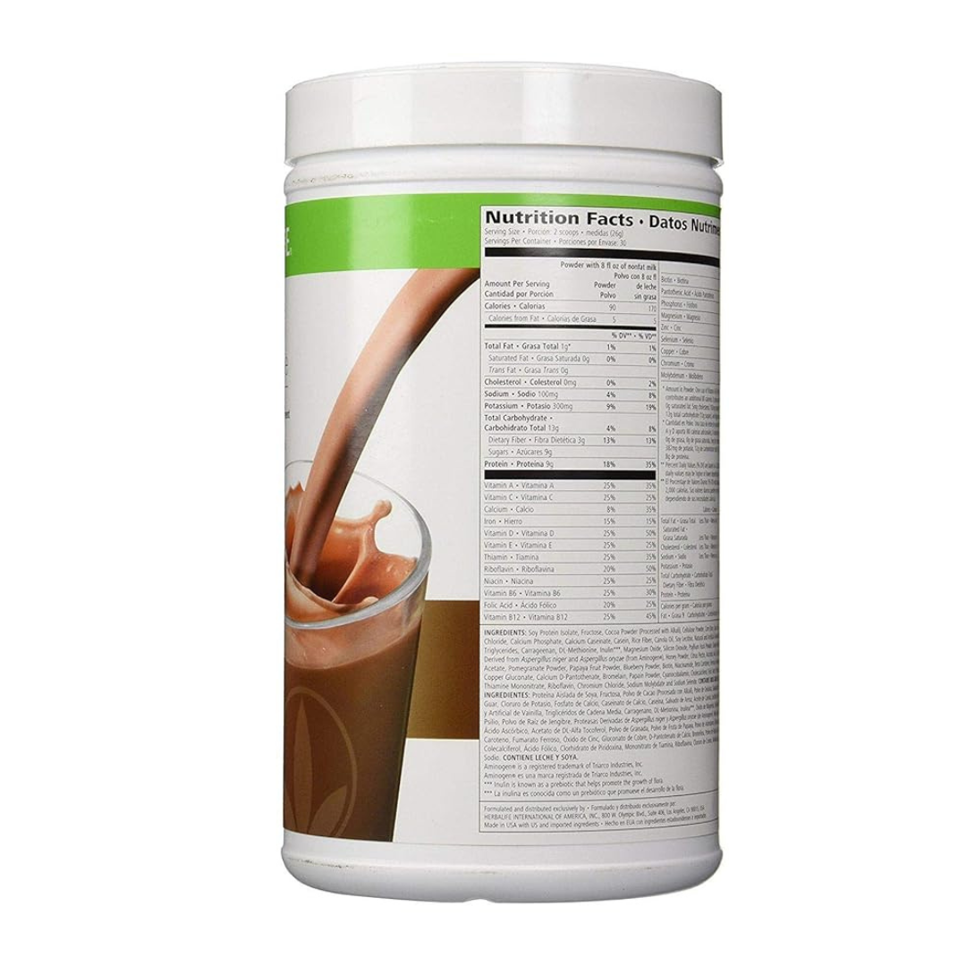 Herbalife Formula 1 Nutritional Shake Mix Dutch Chocolate - 500 gms