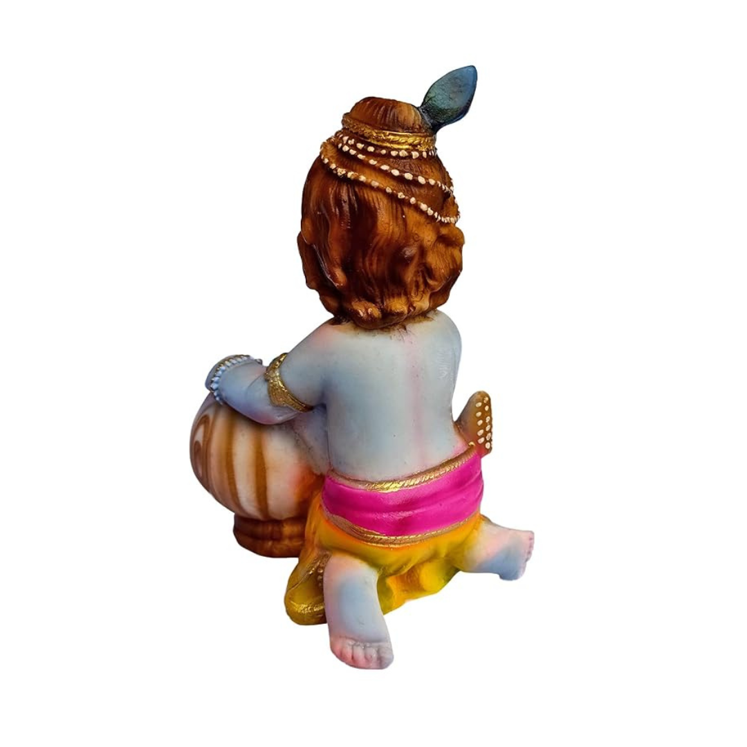 Newven 7 Inch Poly Marble Handcrafted showpiece Idol Decorative Statue Figurine