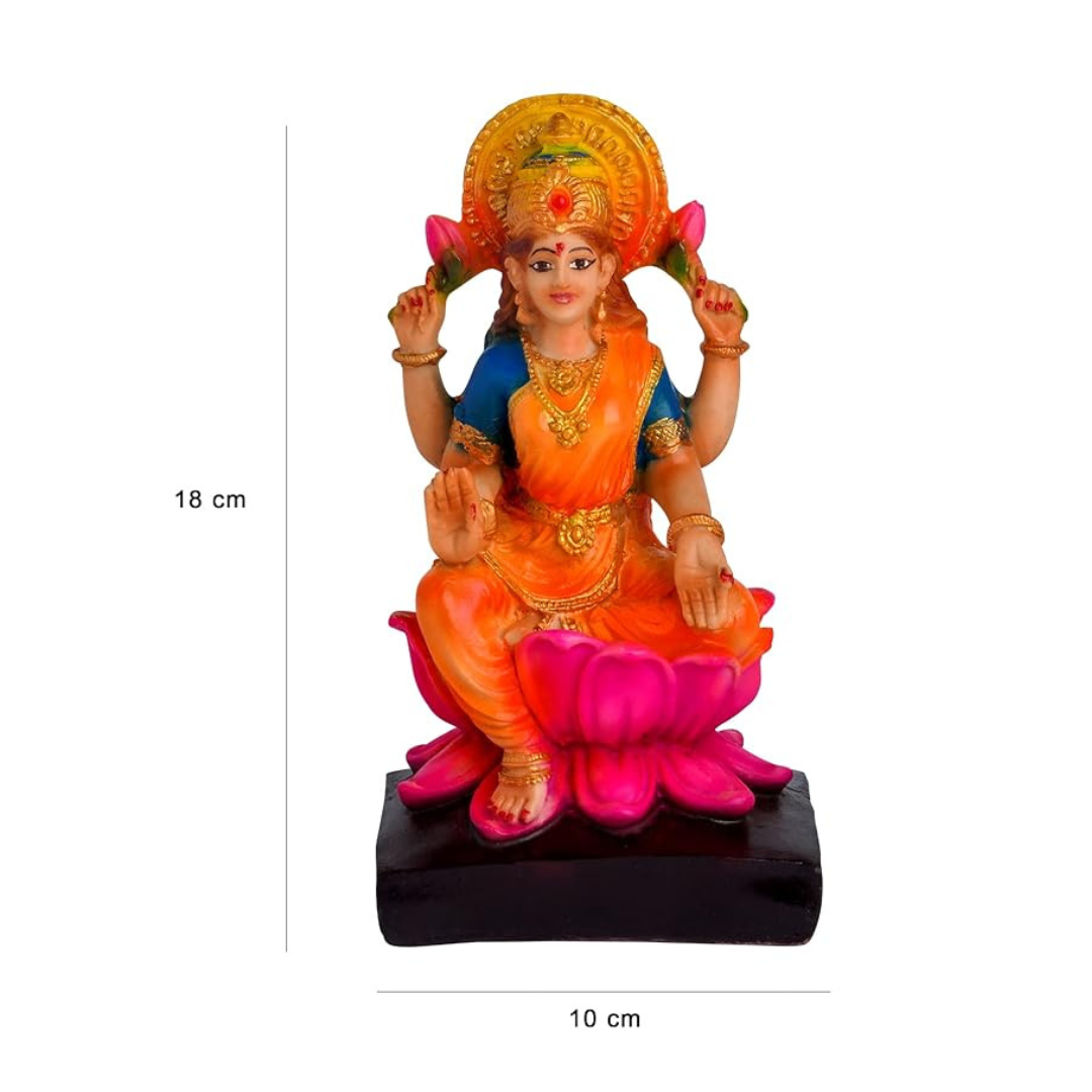 Newven Handcrafted ma Lakshmi murti laxmi Devi Idol Hindu god Statue showpiece Decorative