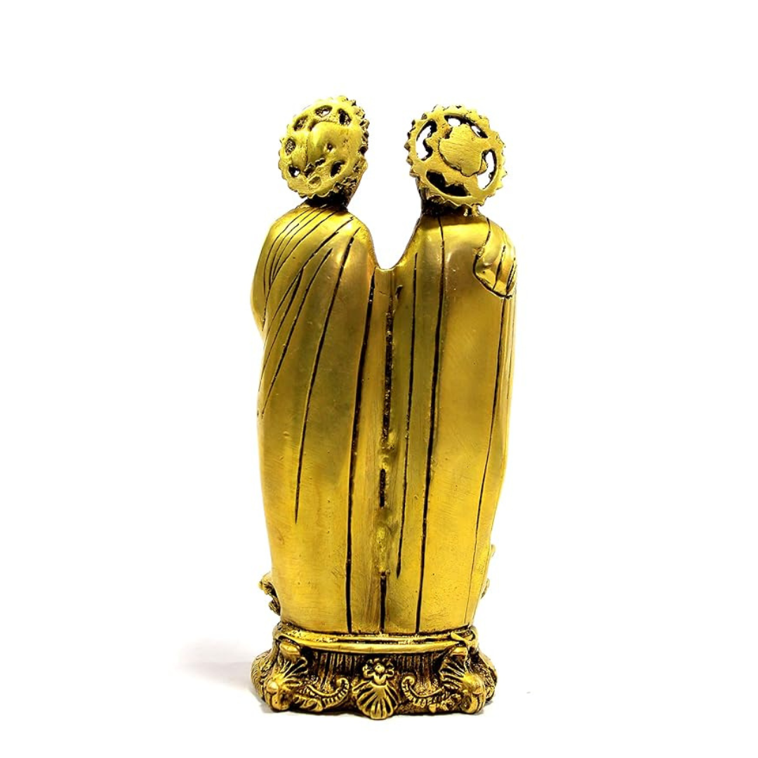 StonKraft Brass Holy Family of Mother Mary Joseph Jesus Christ Idol Statue Sculpture