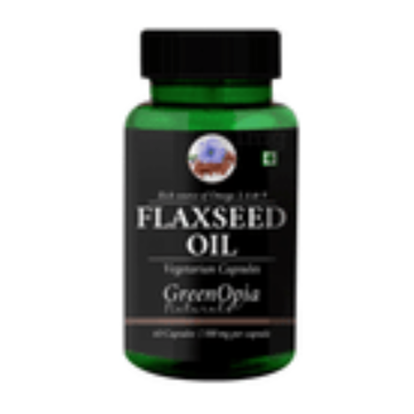 Minies Naturals Flaxseed Oil Vegan Capsules - 60 capsules