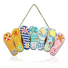 Angel Infinite Slippers Design Wooden Wall Hanging Wall Hanger For Homedecor Wall Art Gifts