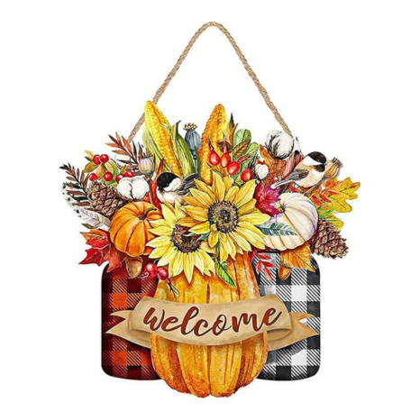 Angel Infinte Welcome Quote Wooden Wall Hanging For Home Decor Wall Decoration Item (Design13)