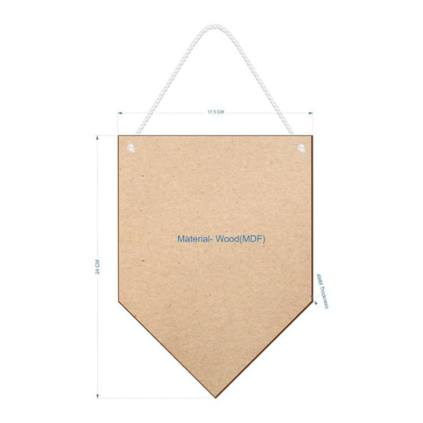 Blue Finch Wall Hanging Decor Live Laugh Love Wall Art For Living Room Decorand Home Decor (Multi 1)