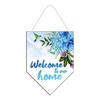 Blue Finch Welcome Home Wall Hanging Decoration For Front Door Hanging Decor and Living Room Items