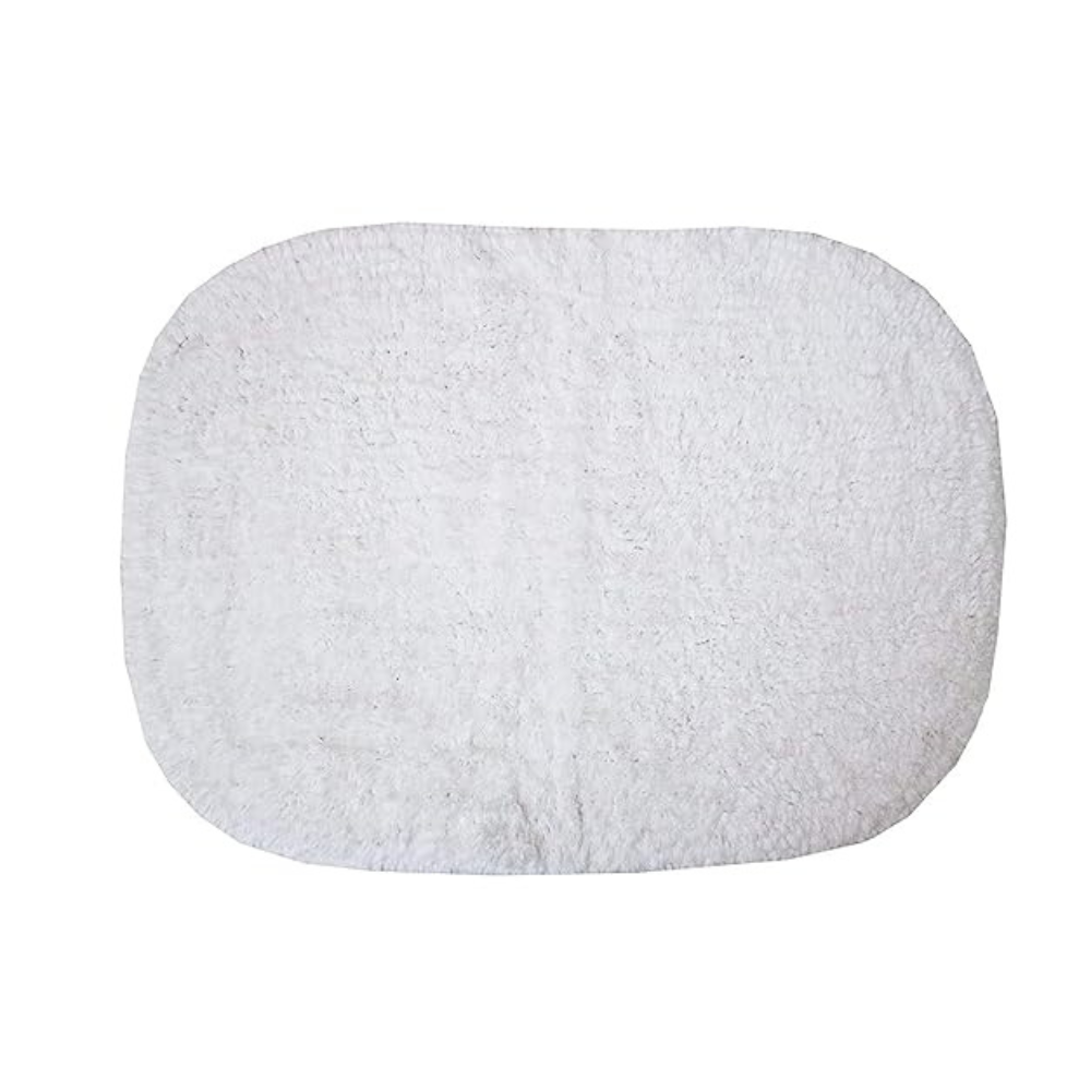 The Home Talk Cotton Bathmats Floor Mats for Kitchen Bathroom Ultra Soft Mats Non-Slip