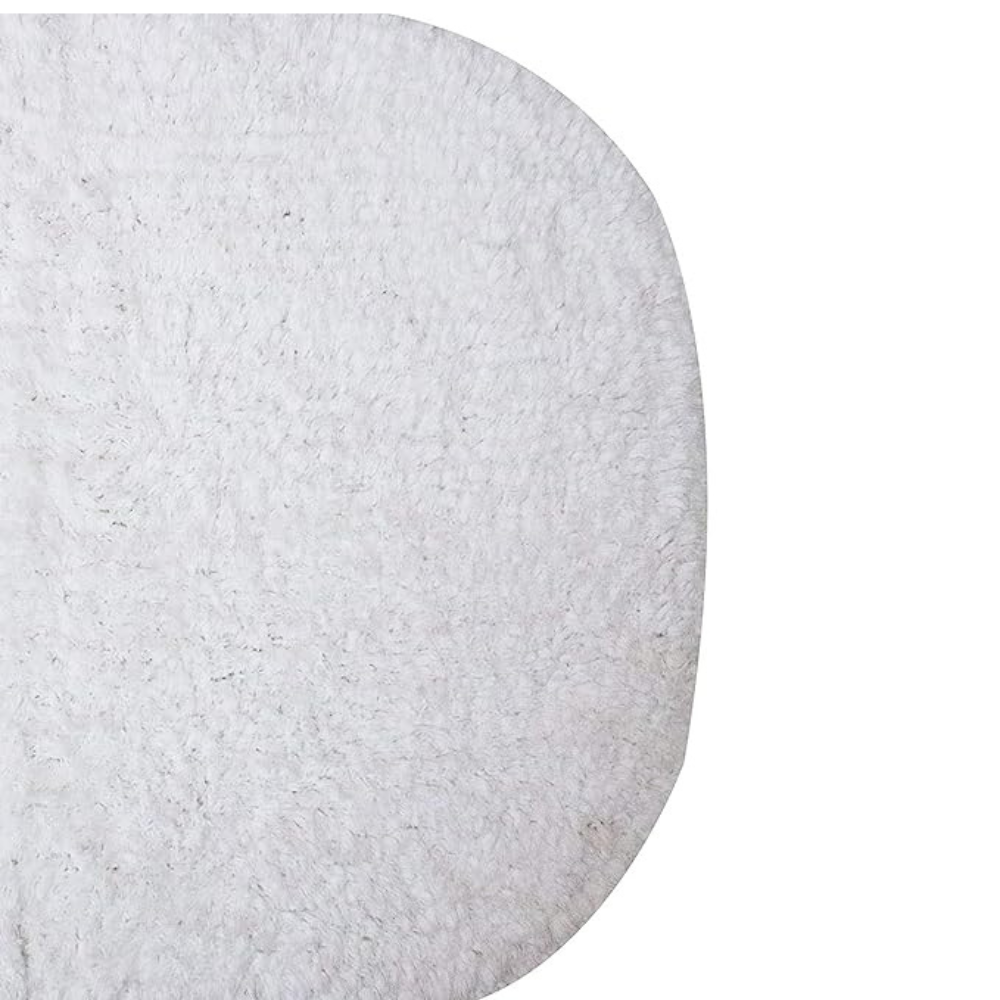 The Home Talk Cotton Bathmats Floor Mats for Kitchen Bathroom Ultra Soft Mats Non-Slip