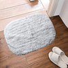 The Home Talk Cotton Bathmats Floor Mats for Kitchen Bathroom Ultra Soft Mats Non-Slip