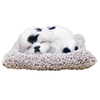 Tickles Sleeping Dog On Carpet Silicone Animal Toy 15 cm
