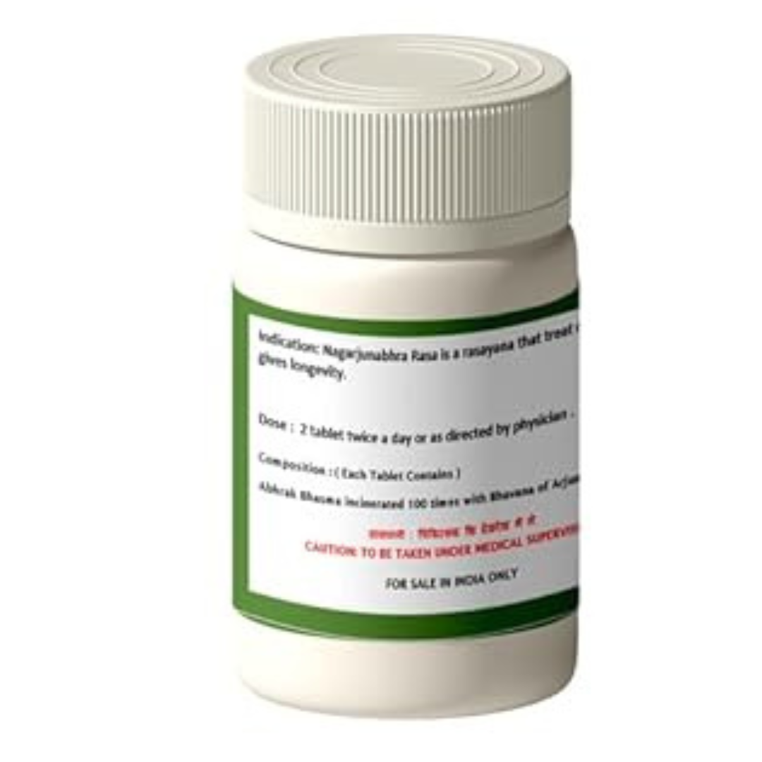 1Ratti Nagarjunbhra Ras - 30 tabs