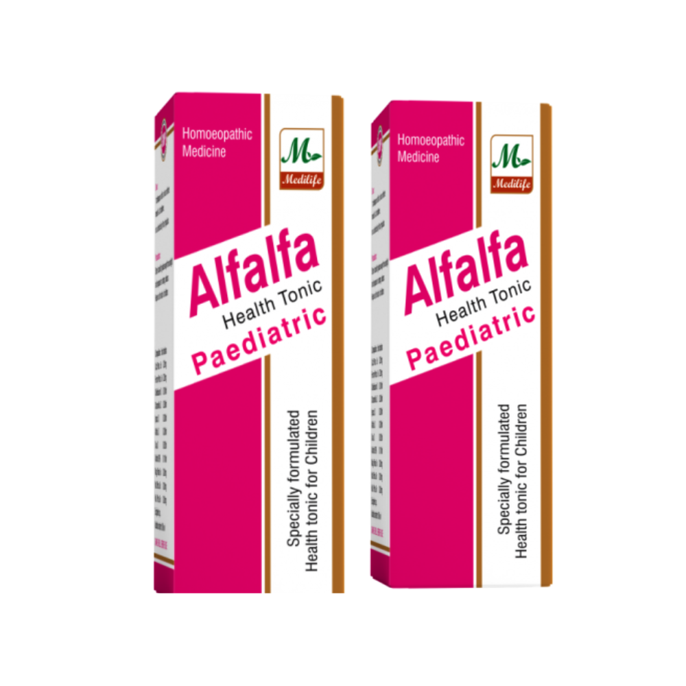 Medilife Alfalfa Health Tonic Paediatric Pack of 2 - 100 ml