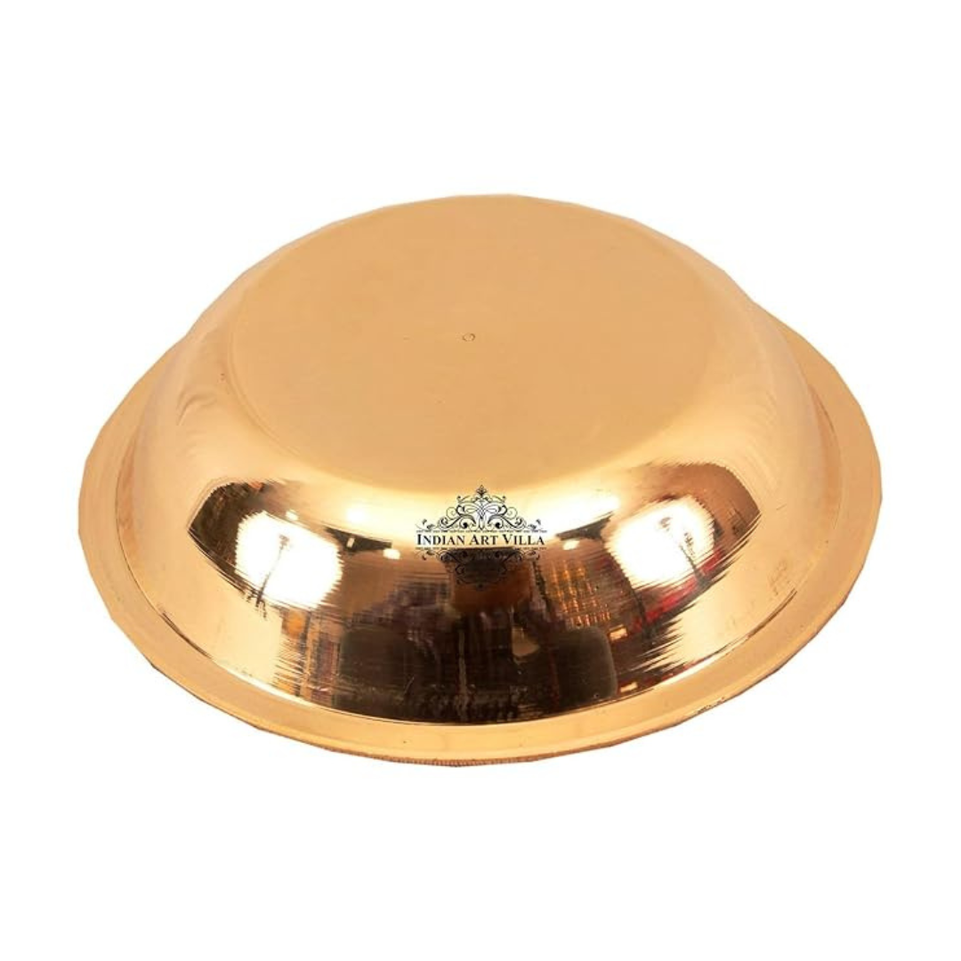 Indian Art Villa Brass Serving Bowl Serving Soup | 100 ml