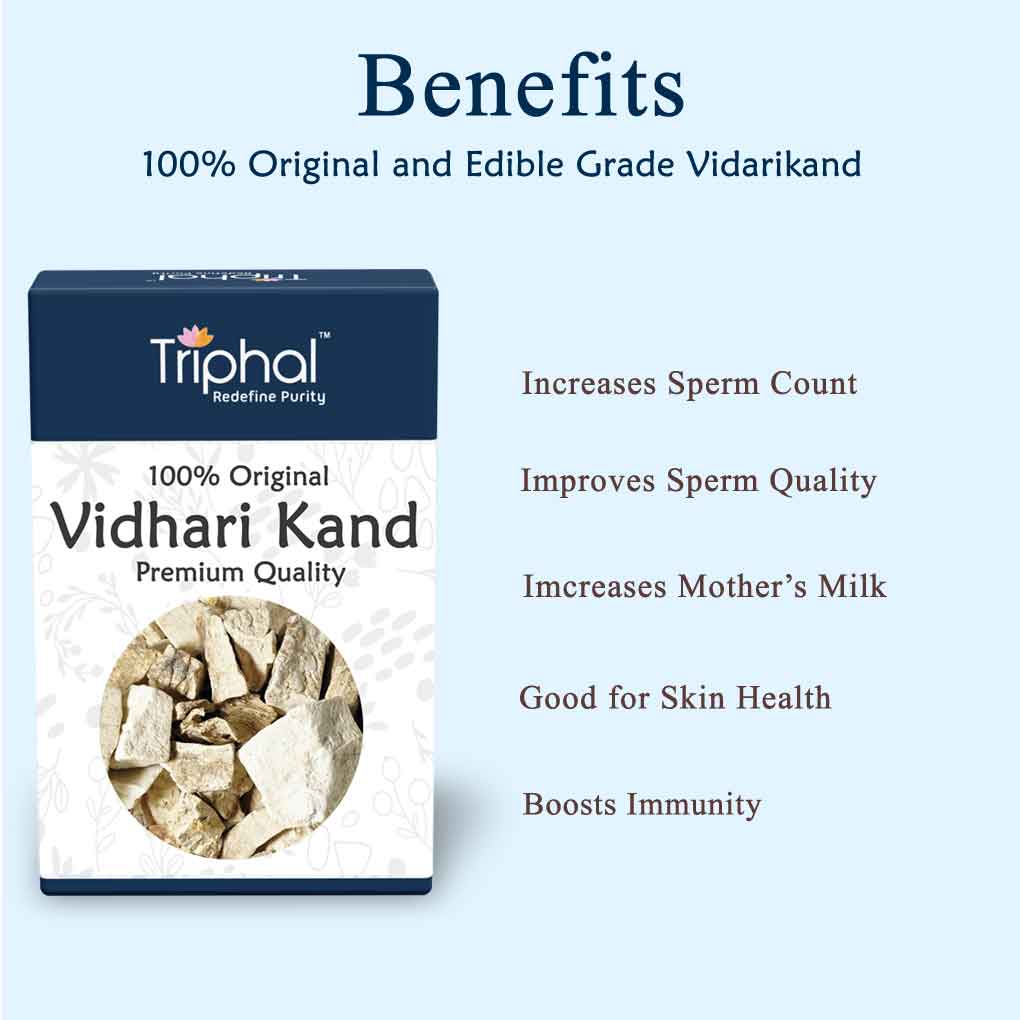 Triphal Vidarikand Safed - Bidharikand White