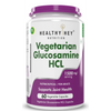 HealthyHey Vegetarian Glucosamine (Non-Shellfish Derived) - Joint Health 60 Veg Capsules
