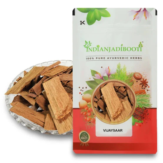 IndianJadiBooti Vijaysar Lakdi - 250 gms