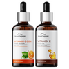 Aravi Organic Vitamin C Serum & Pure Vitamin E Oil Combo Pack