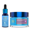 Blue Nectar Ayurvedic Face Serum Vitamin C and Anti Aging Saffron Cream with Hyaluronic Acid for Dark Spot on Face