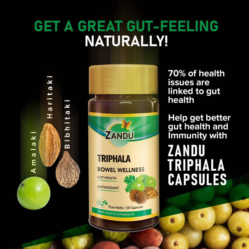 Zandu Triphala Capsules
