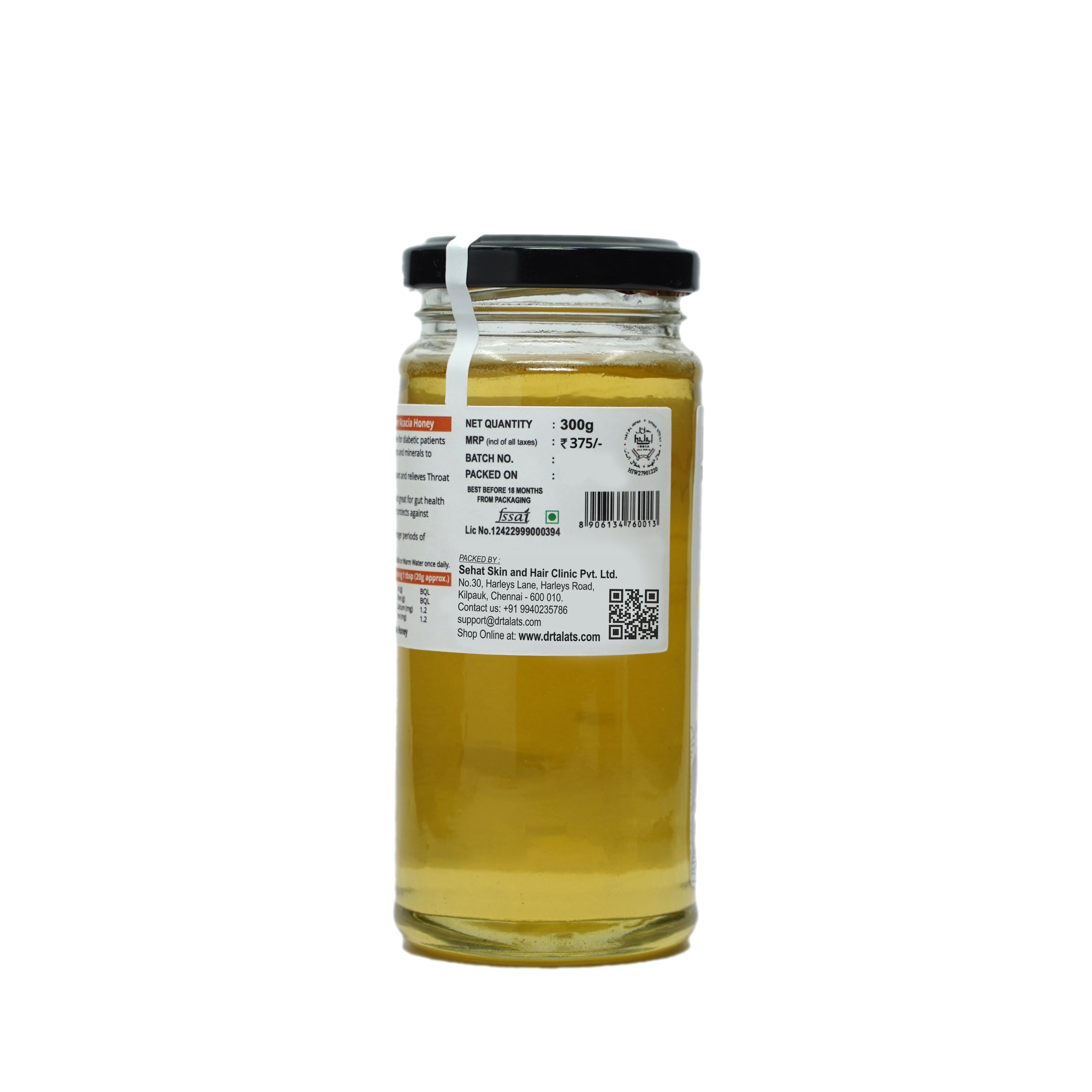Dr. Talat's Premium Kashmir Acacia Honey