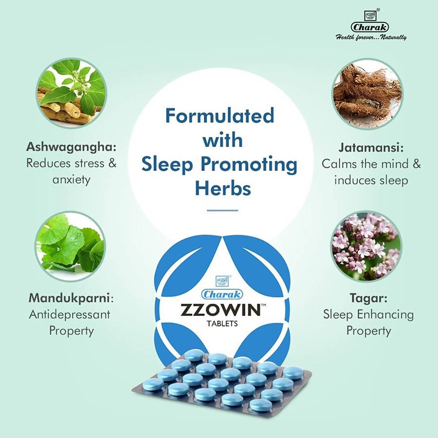 Charak Pharma Zzowin Tablets - 60 Tablets