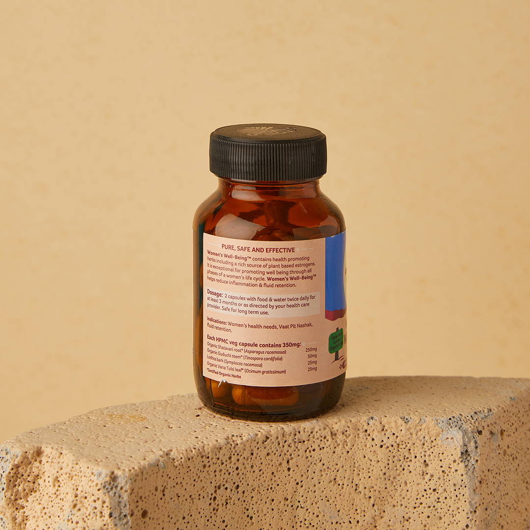 Organic India Women's Well Being Capsules - 60 Cap