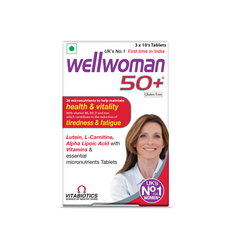 Vitabiotics Wellwoman 50+ - 30 tabs