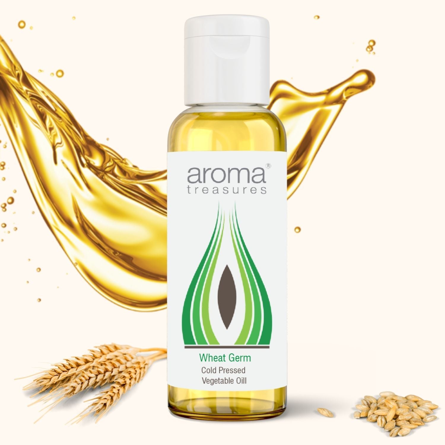 Aroma Treasures Wheat Germ Vegetable Oil - 50 ml