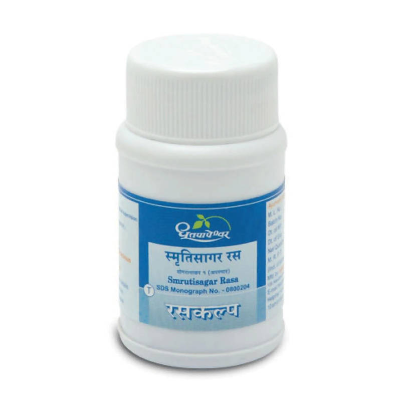 Dhootapapeshwar Smrutisagar Rasa Tablets - 50 tabs