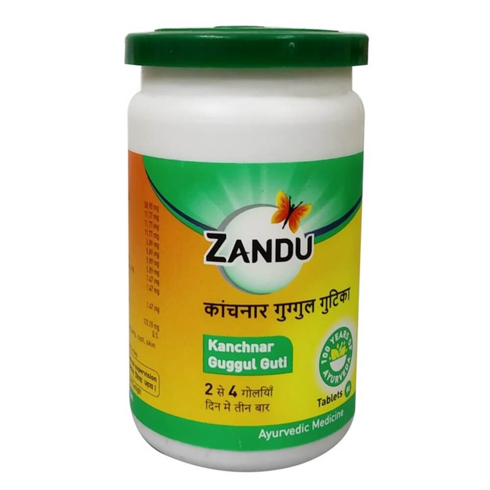 zandu kanchnar guggul gutika - 80 tabs