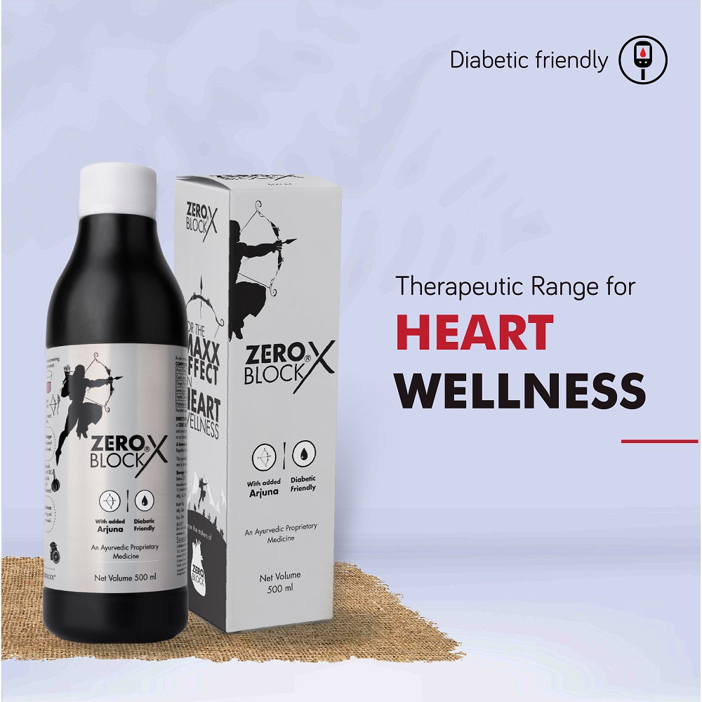Zero Block, Zero Block X and Tisane Premix Heart Care Herbal Tea Combo