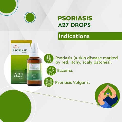 Allen Homeopathy A27 Psoriasis Drops