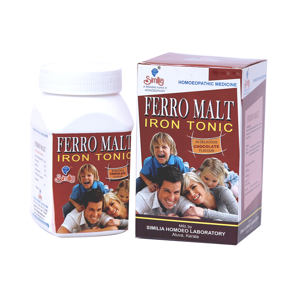 Similia Ferro Malt Iron Tonic Delicious Chocolate - 250 gms