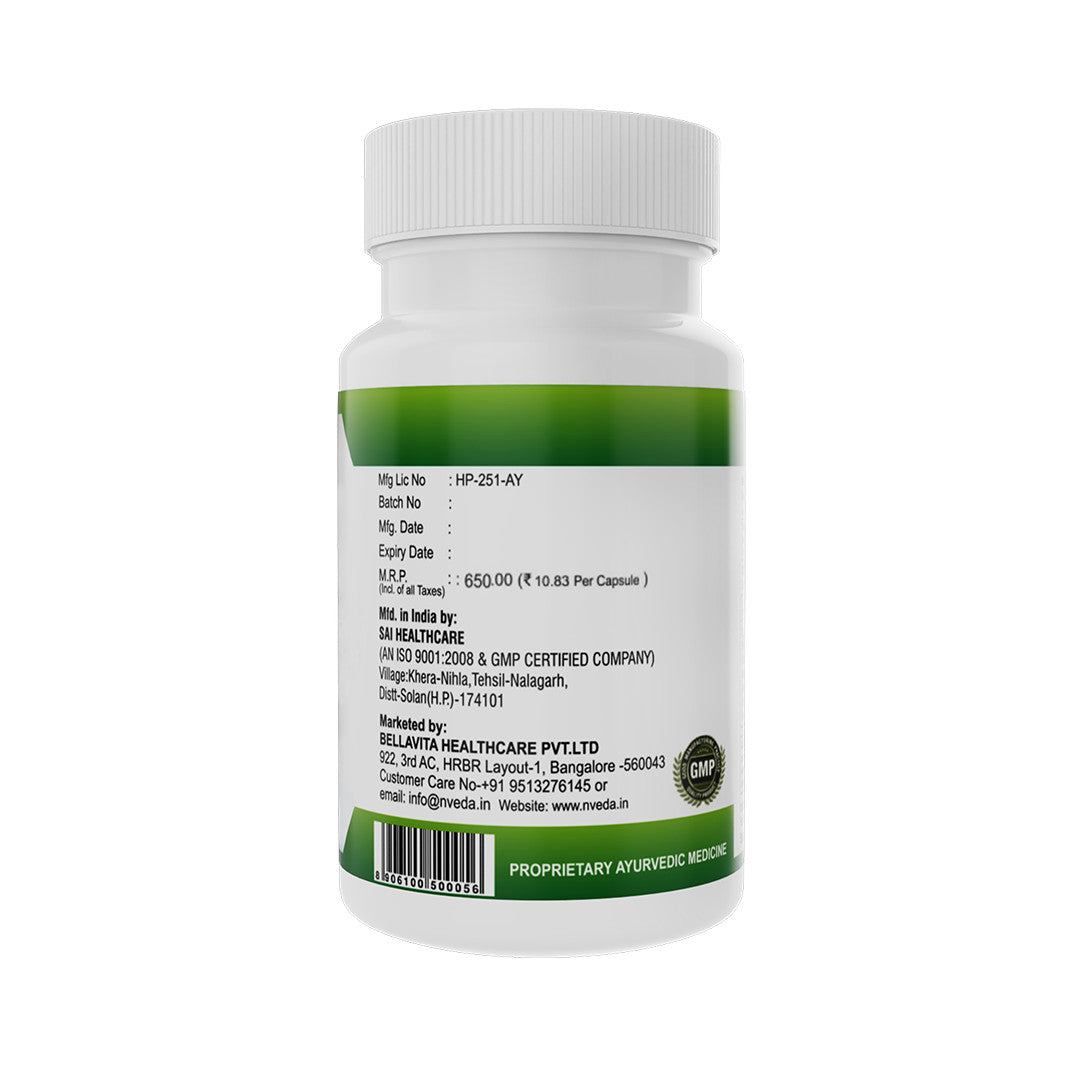 Nveda B-Capsules for BP control  - 60 Capsules
