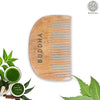 Buddha Natural Beard Neem Kacchi Wooden Comb - Embrace Natural Grooming for a Healthy Beard