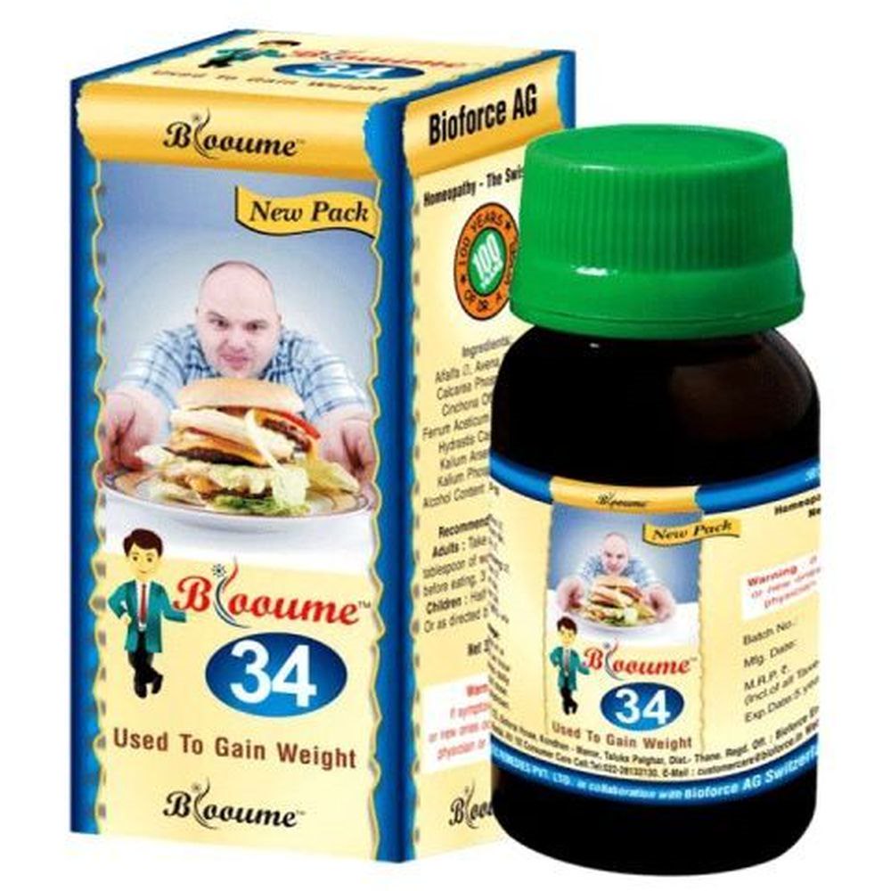 Bioforce Blooume 34 Appetite Booster Drops - 30 ml