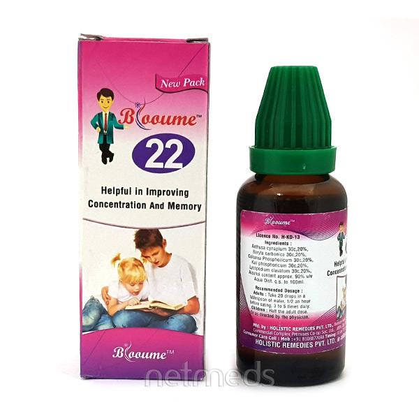 Bioforce Blooume 22 Memorisan Drops - 30 ml