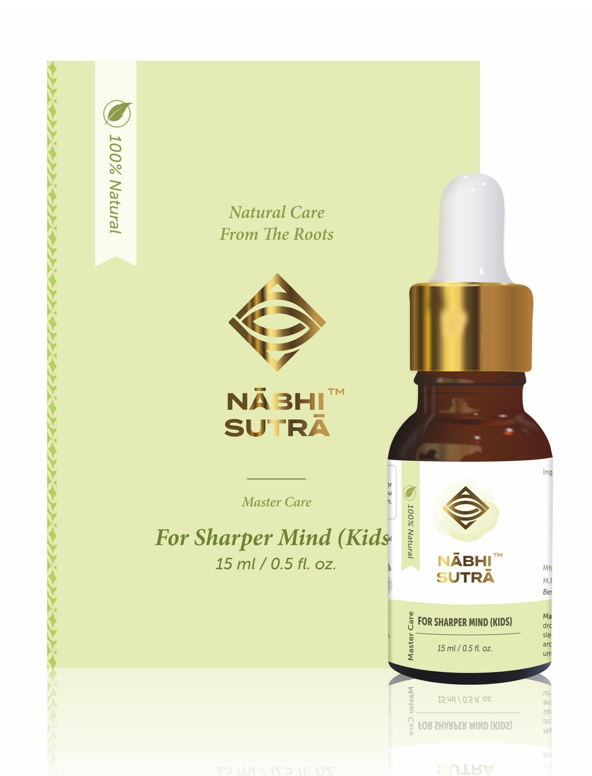 Nabhi Sutra Brain Development (kids) - Belly Button Oil - 15 ml