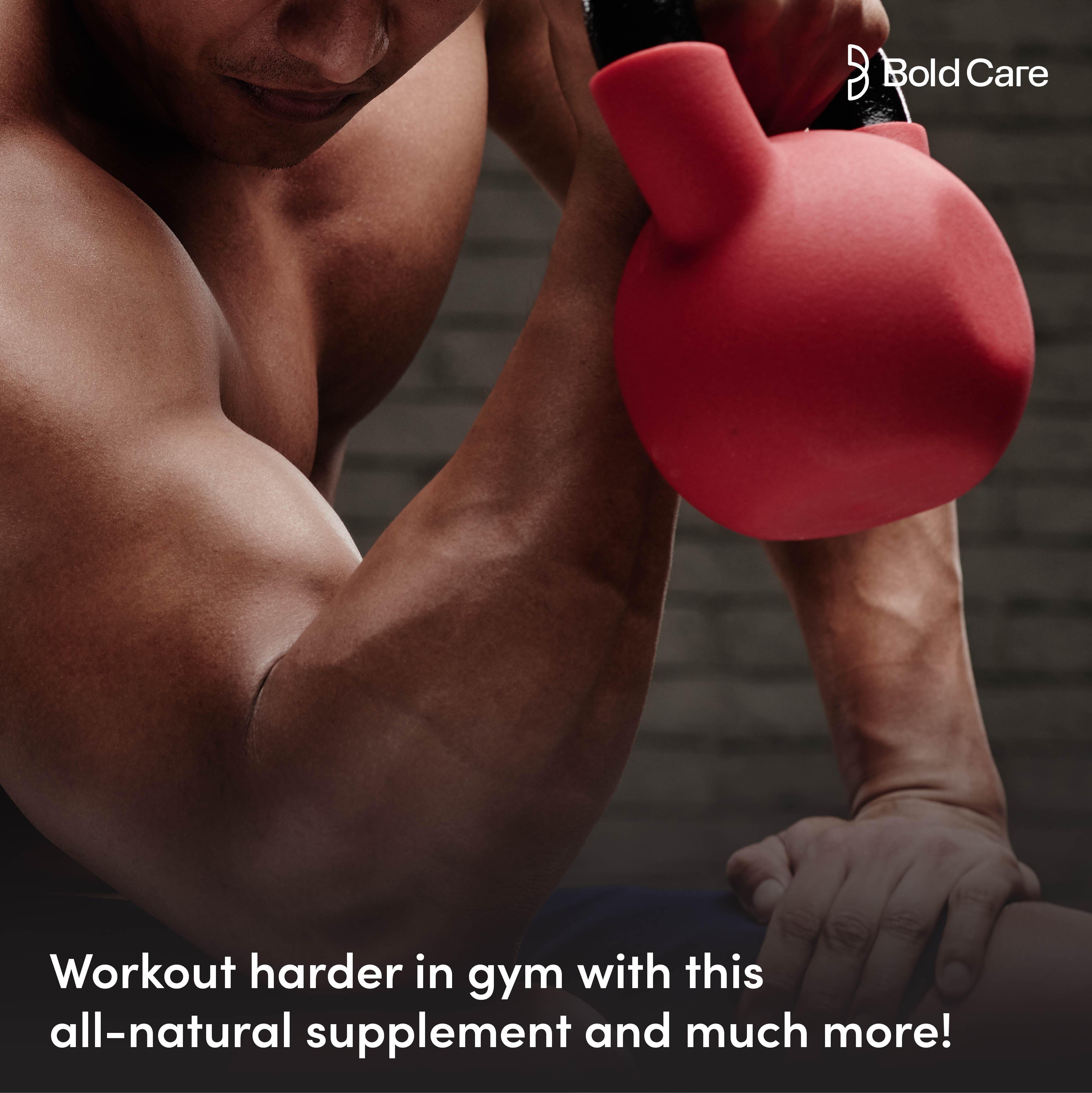 Bold Care Alpha Natural Testosterone Booster - 60 Tablets