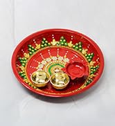 Handmade Artificial Marigold Fluffy Flowers Colorful Woolen Kite Bells Hangings 39 Inches Pack of 6