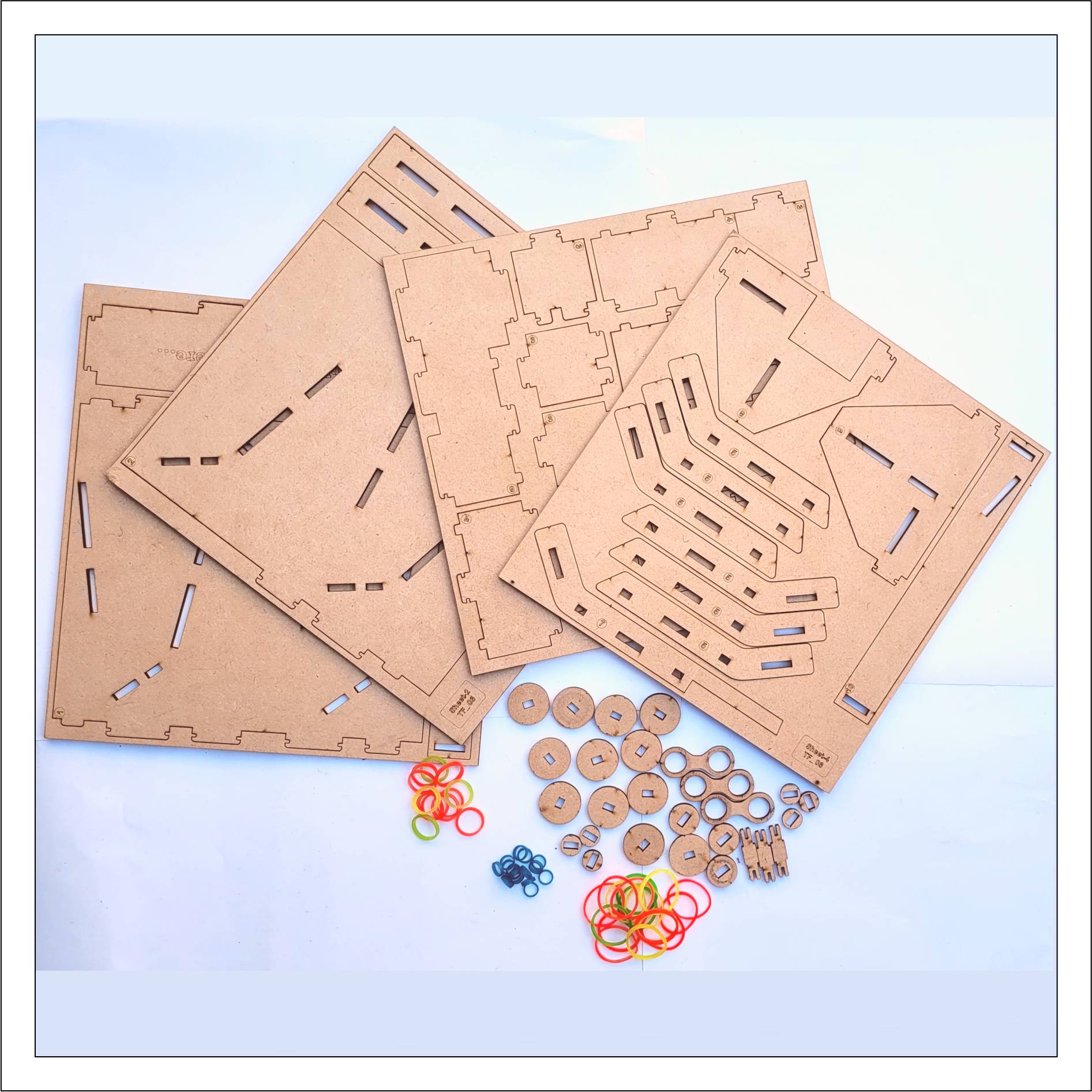Wooden Self-Made Sliding Car Toy