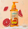 mCaffeine Glow Boost Vitamin C Rich Grapefruit Body Wash Fruity Grapefruit Aroma -300 mll