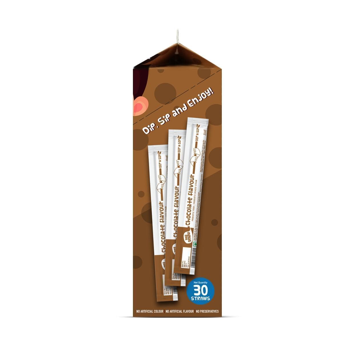 Body first My Straw Probiotic Flavoured Straws with Bacillus Coagulans for Gut Health - 30 Straws