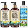 Wishcare Coconut Biotin Hair Combo - Repairing Formula - For All Hair Types