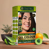 Indus Valley Damage Free Natural Gel Hair Colour Black - 220 ml