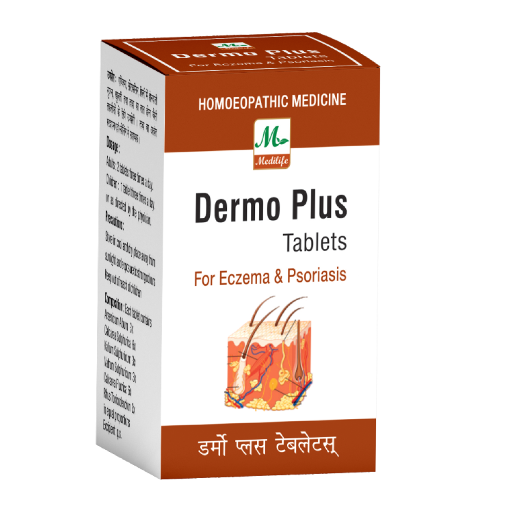 Medilife Dermo Plus Tablet Pack Of 3 - 25 gms