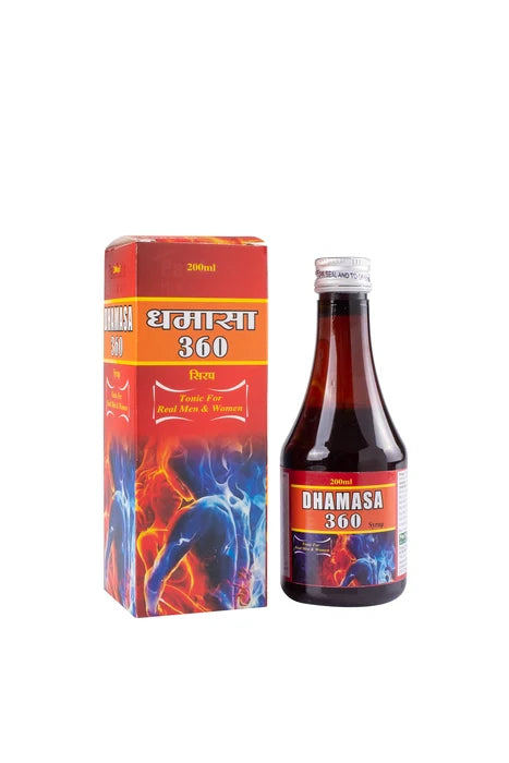 Dr. Veda's Dhamasa 360 Syrup Ayurvedic 200 ml (Pack Of 3)