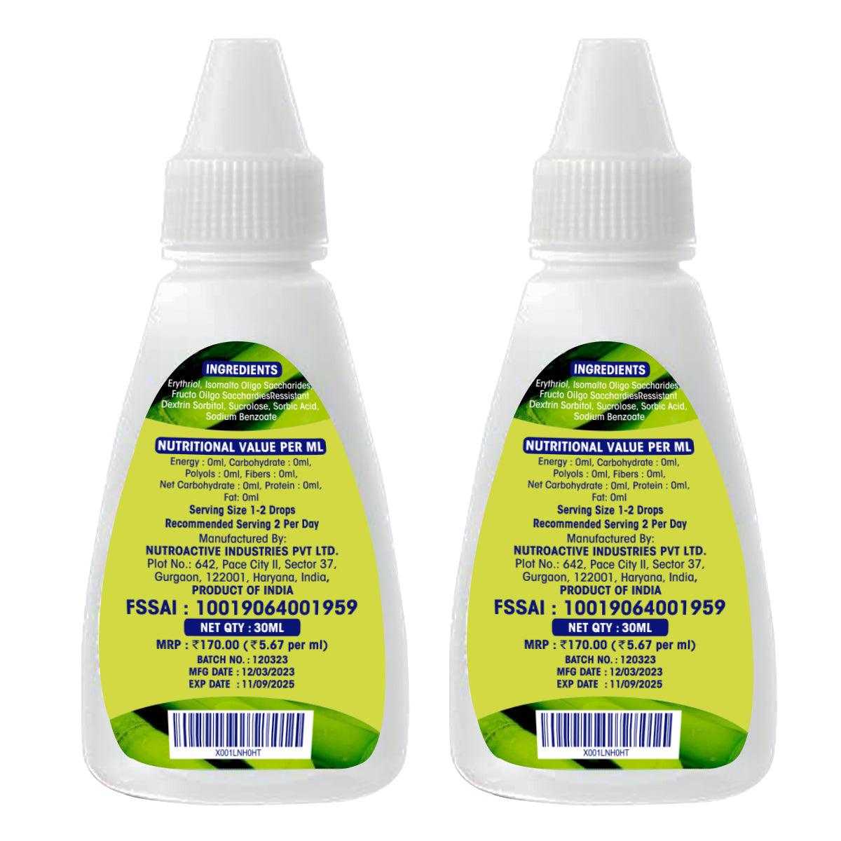 Diabexy Sugar Drops - 30ml Each (Pack of 2)