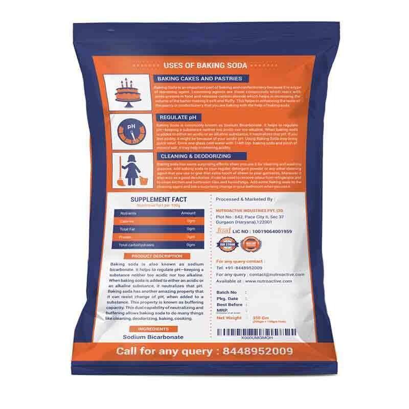 Diabexy NutroActive Baking SODA Ultra Pure - 350 gms
