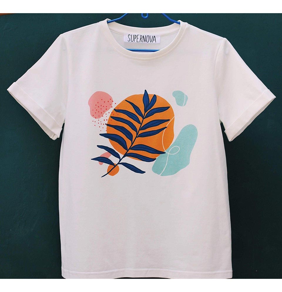 DIY Leaf Printing on Tshirt Kit | 5years+