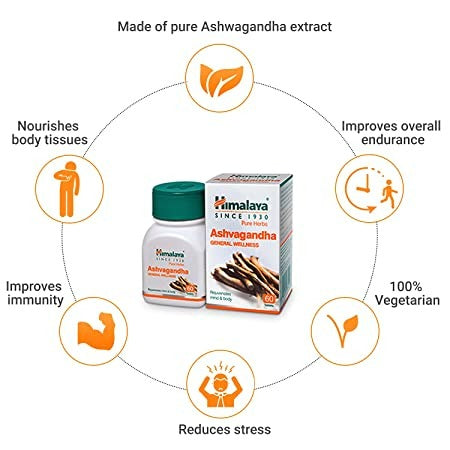 Himalaya Pure Herbs Ashvagandha General Wellness